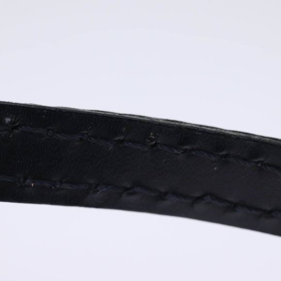 BURBERRY Nova Check Pouch PVC Leather Gray Auth bs14711 - Picture 8 of 16